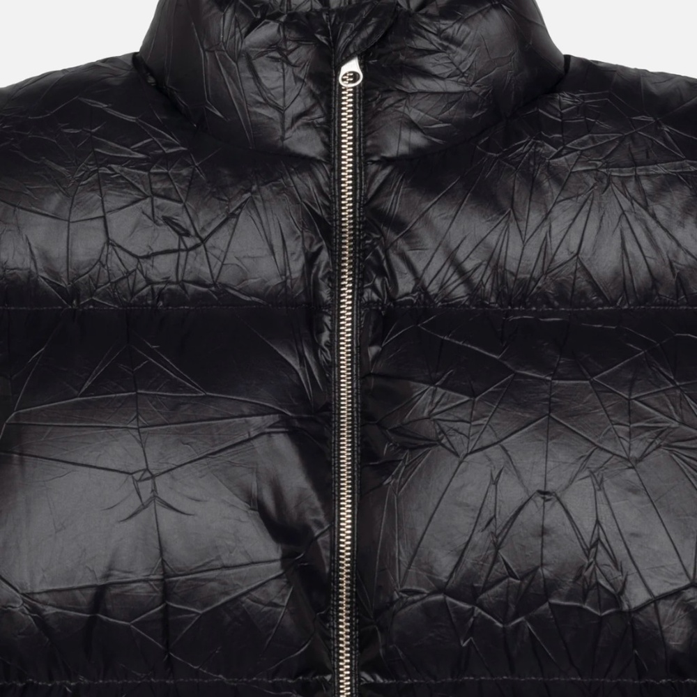 Stussy DOWN PUFFER WRINKLED NYLON size Large NWOT - Picture 3 of 16